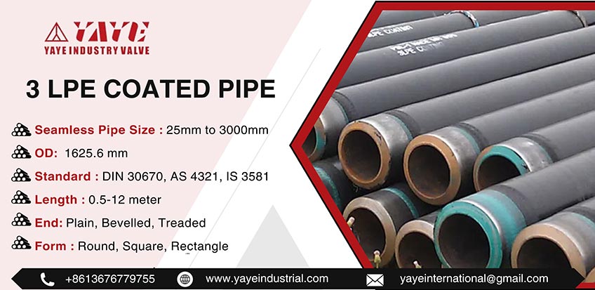 3 LPE Coated Pipe 
