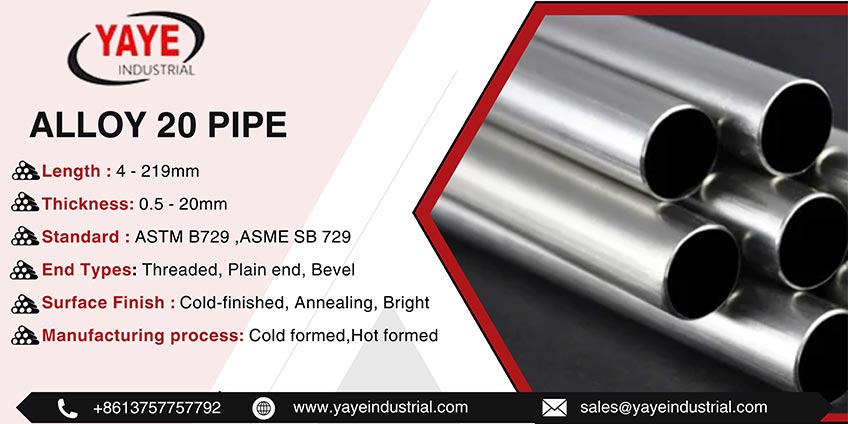 Alloy 20 Pipe 