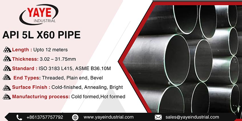 API 5L X60 Pipe 