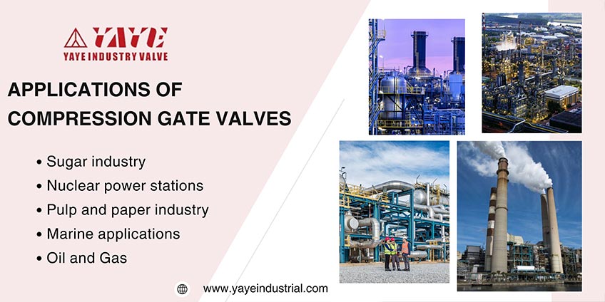 Applications Of Compression Gate Valves