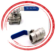 ASME SB367 Ti Alloy Grade 3 Ball Valves