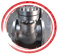 ASTM A182 254 SMO Swing Check Valve