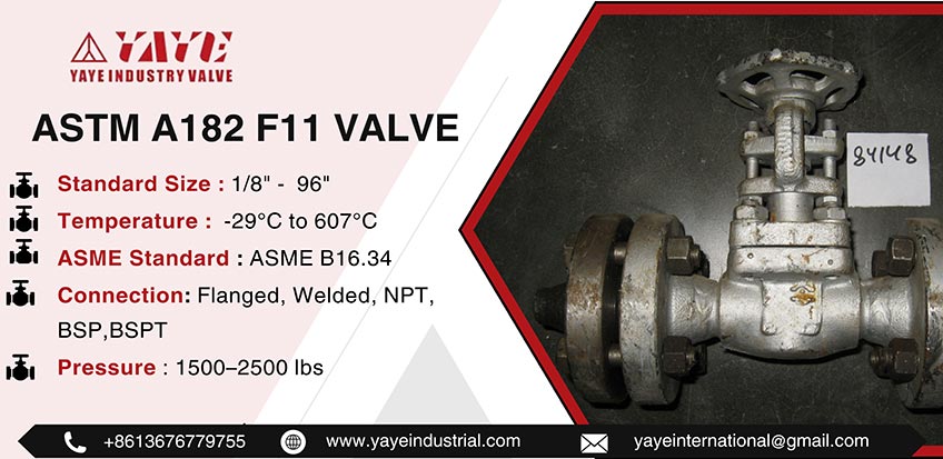 ASTM A182 F11 Valve