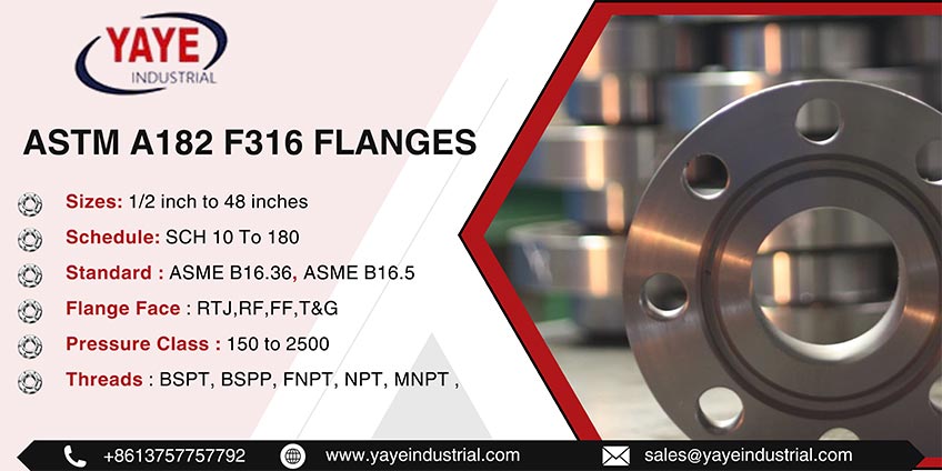 ASTM A182 F316 Flanges