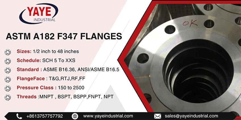 ASTM A182 F347 Flanges