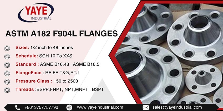 ASTM A182 F904L Flanges