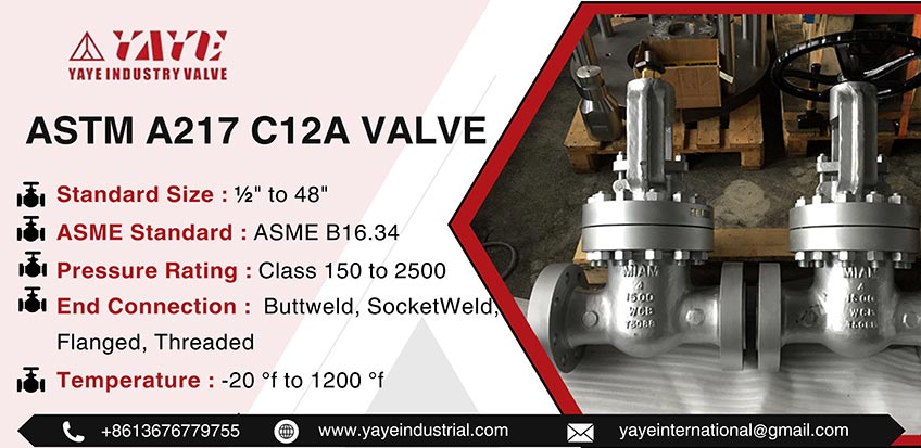 ASTM A217 C12A Valve 