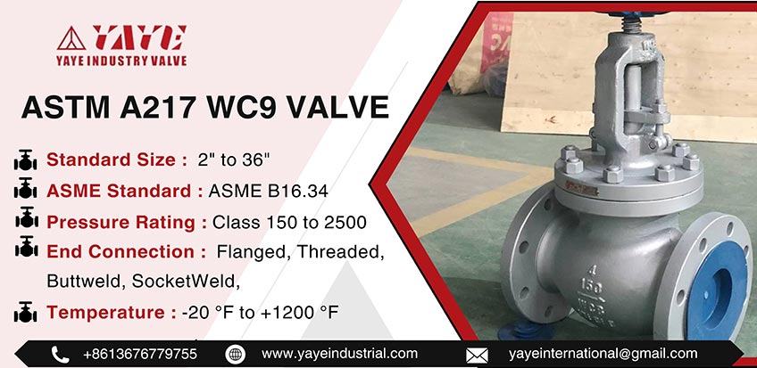 ASTM A217 WC9 Valve