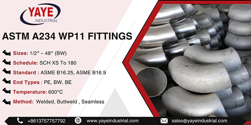 ASTM A234 WP11 Fittings