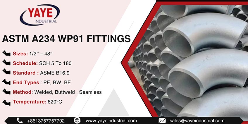 ASTM A234 WP91 Fittings