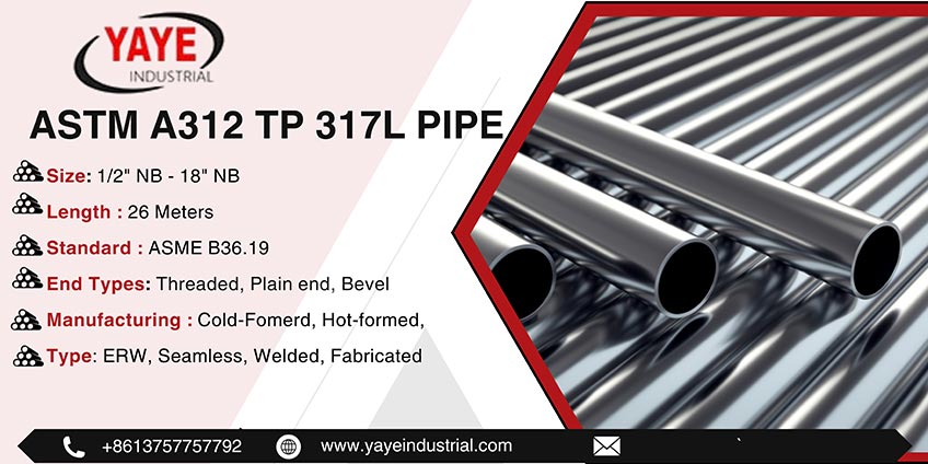 ASTM A312 TP 317L Pipe