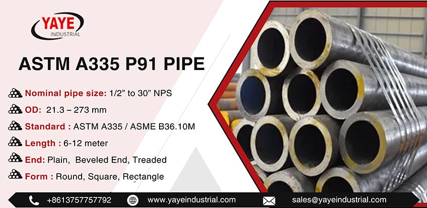 ASTM A335 P91 Pipe