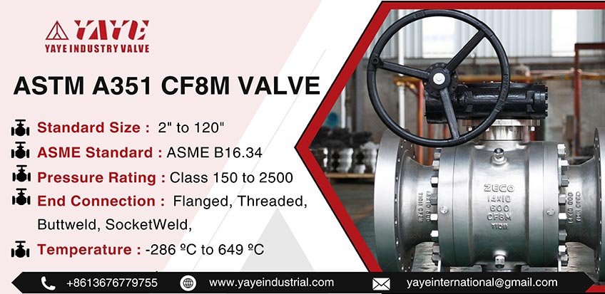 ASTM A351 CF8M Valve