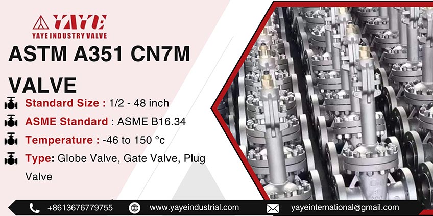 ASTM A351 CN7M Valve