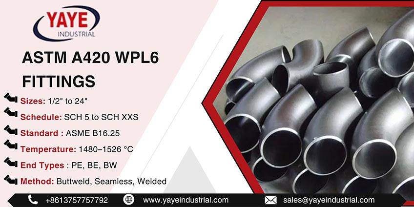 ASTM A420 WPL6 Fittings