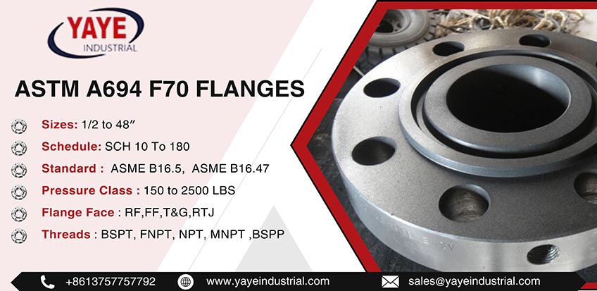 ASTM A694 F70 Flanges