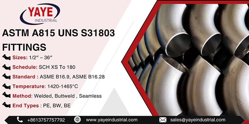ASTM  A815 UNS S31803 Fittings