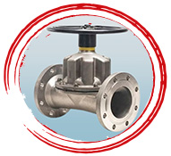 ASTM B367 Grade C2  Diaphragm Valves