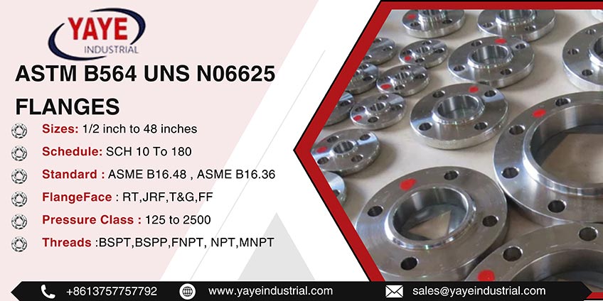 ASTM B564 UNS N06625 Flanges