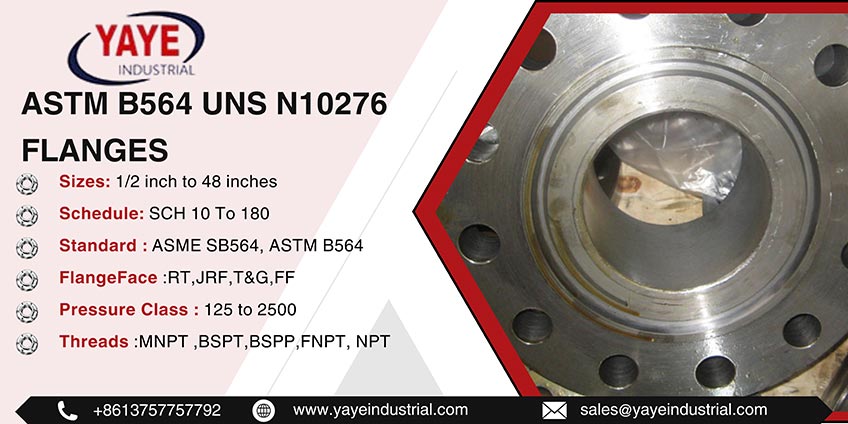 ASTM B564 UNS N10276 Flanges