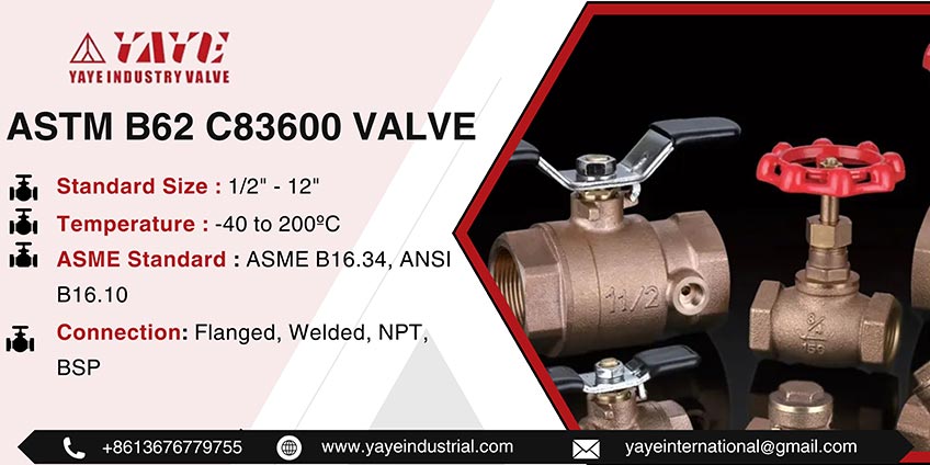 	ASTM B62 C83600 Valve
