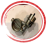 Grade 3 Titanium Exhaust Valves