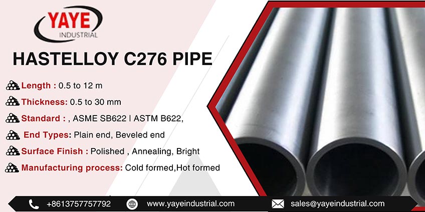 Hastelloy C276 Pipe 