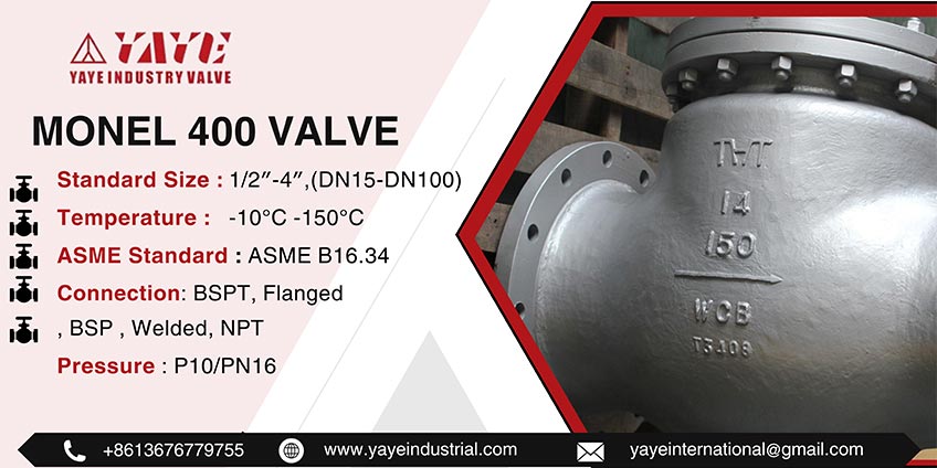 Monel 400 Valve