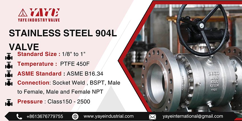 Stainless Steel 904L Valve