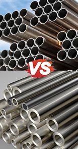 steel pipe vs tube